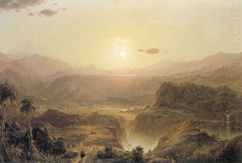 Frederic Edwin Church The Andes of Ecuador china oil painting image